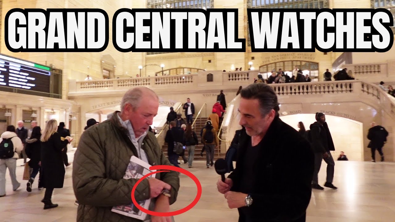 Жители Нью-Йорка представляют свои любимые часы в Grand Central
