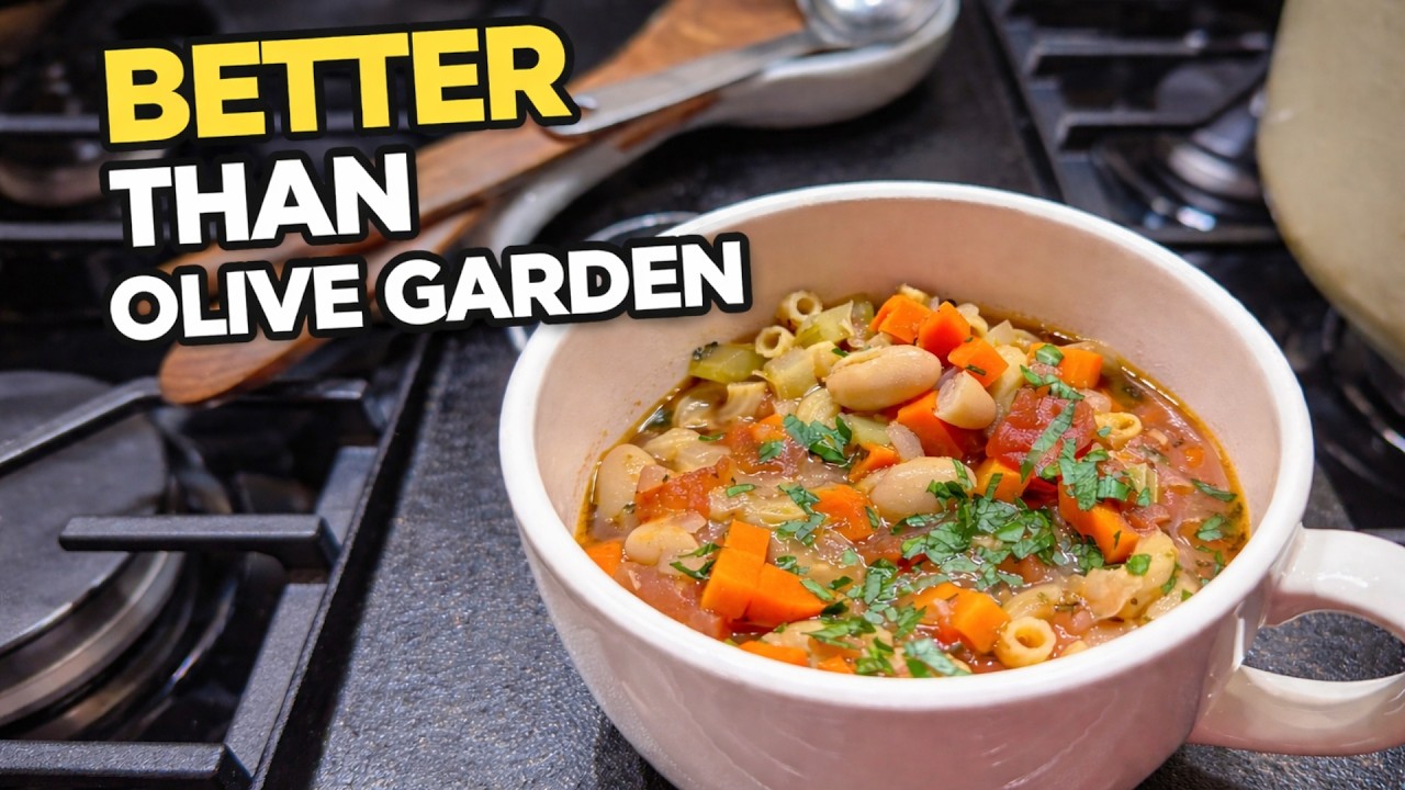 Better Than Olive Garden Pasta e Fagioli