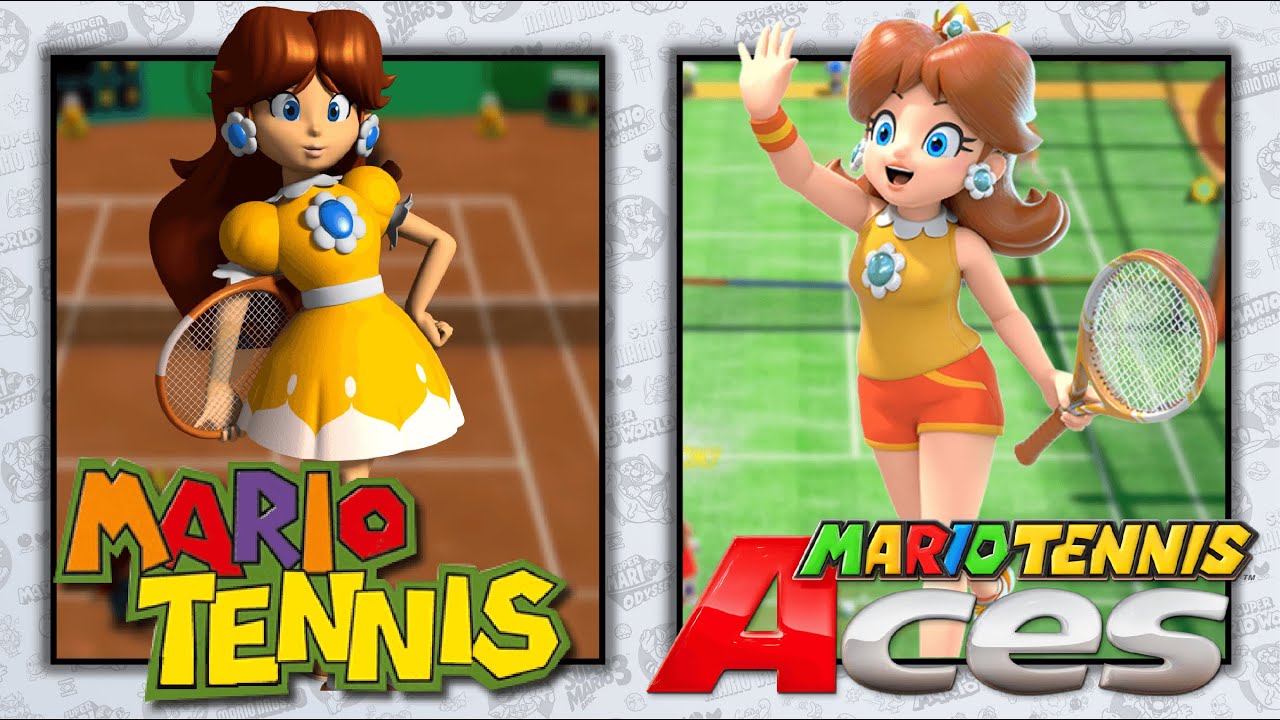 Princess Daisy 2000 & 2018 - Voice Comparison