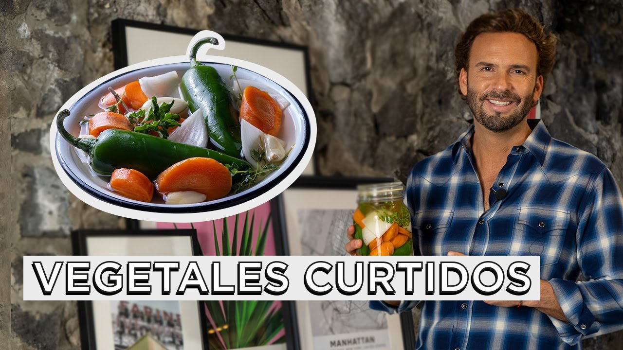 Vegetales y Chiles en Escabeche | COMO HACER CURTIDO O EN VINAGRE VERDURAS |  #ChefOropeza