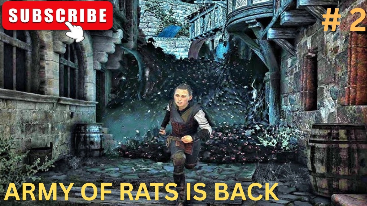 Rat Army Ne Macha Di Tabahi! 🐀🔥..Amicia vs Deadly Rat Swarm 🐀🔥 | A Plague Tale Requiem #2..#