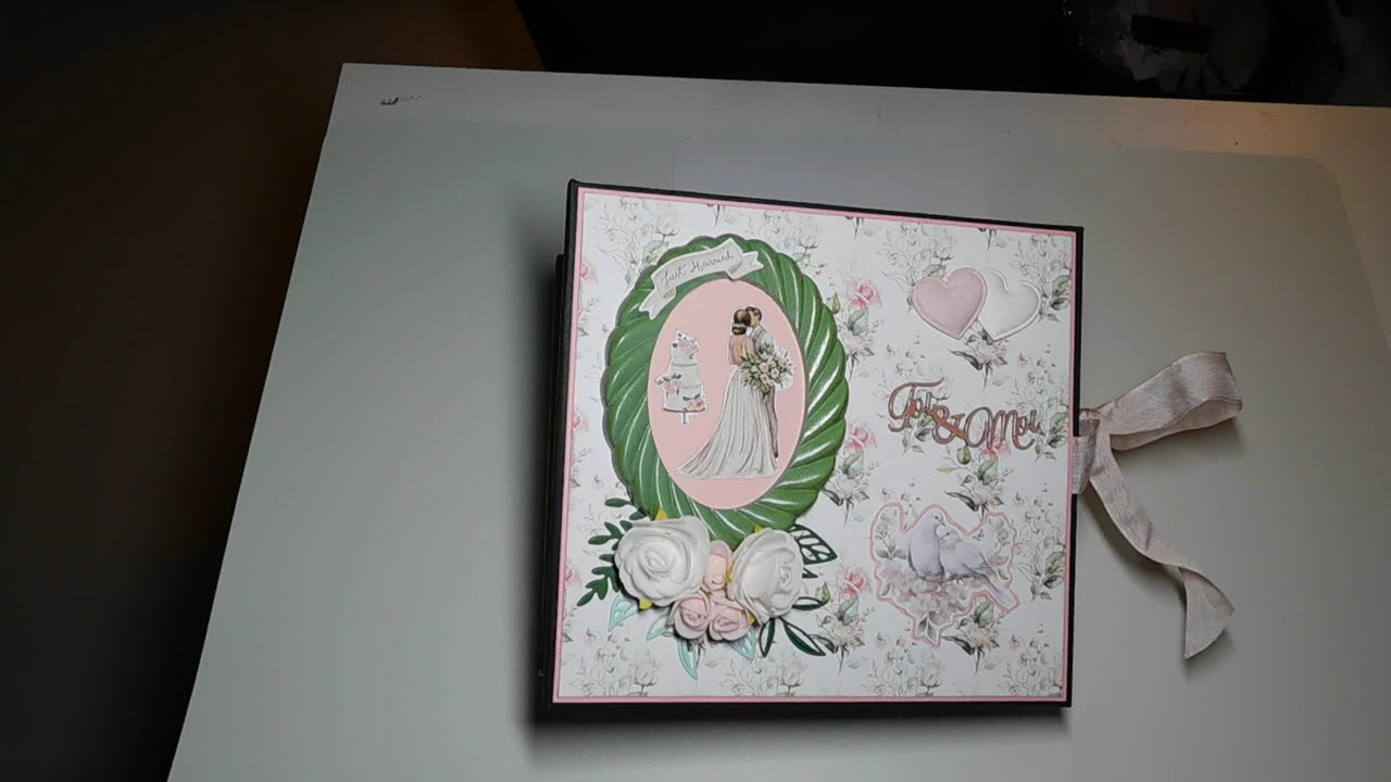 Album photo Mariage #scrapbooking