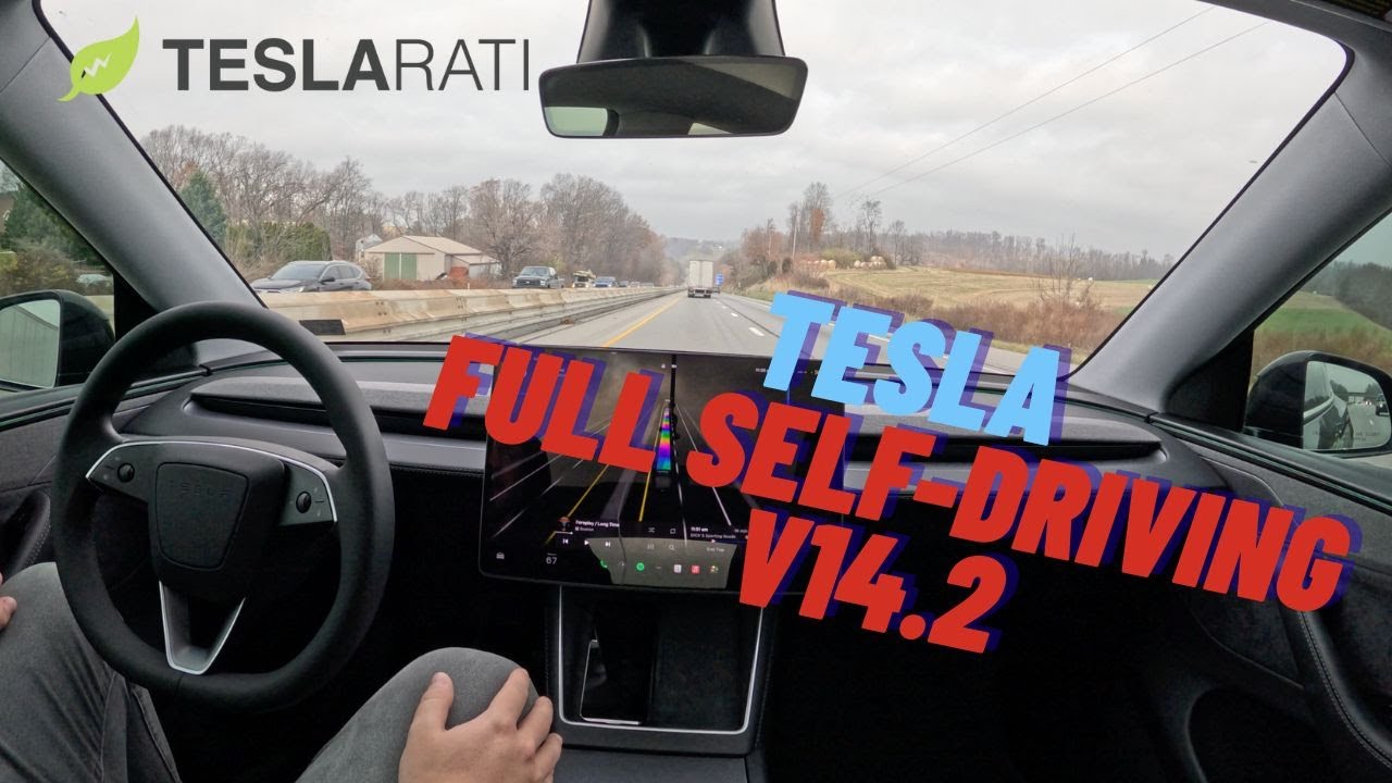 Tesla Full Self-Driving v14.2 is INSANE