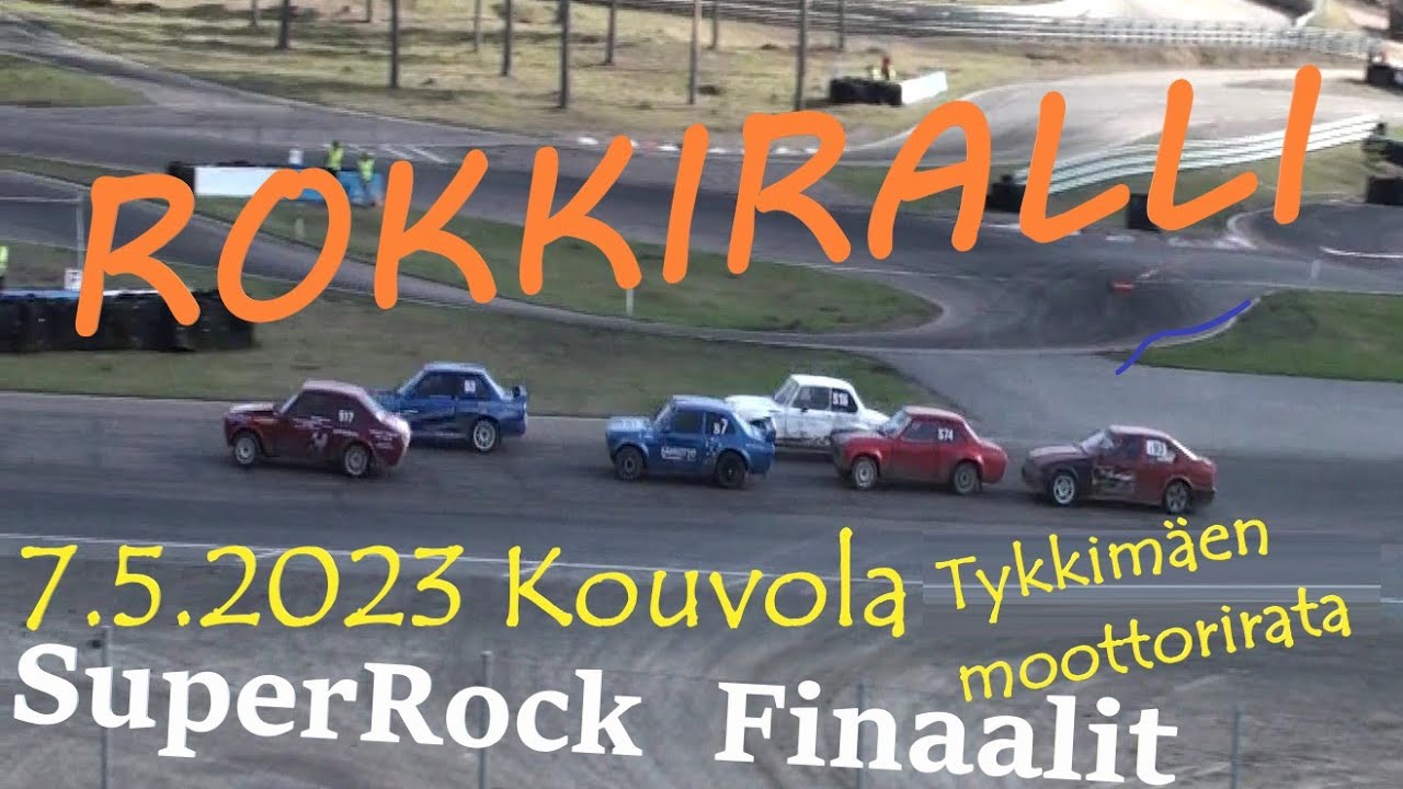 ROKKIRALLI  Kouvola 7.5.2023 SuperRock Finaalit