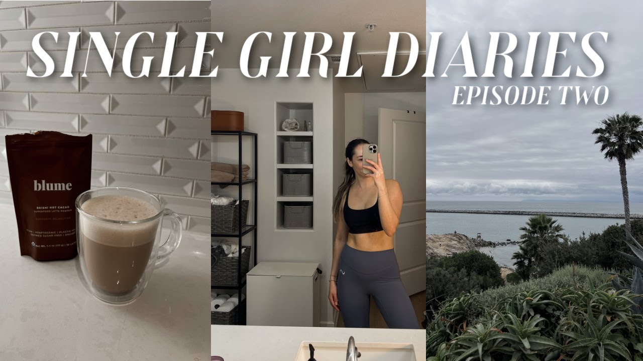 SINGLE GIRL DIARIES EP 2: night in my life, realistic solo night routine