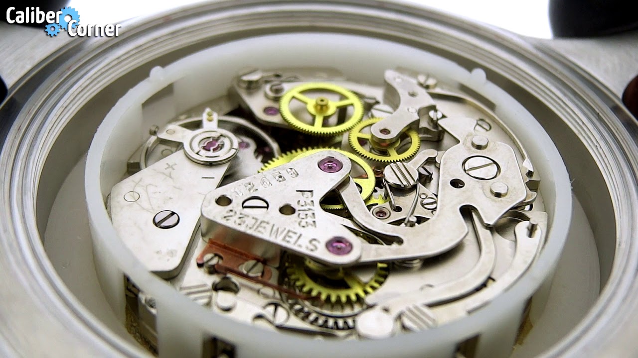 Poljot caliber 3133 mechanical chronograph movement (MakTime)