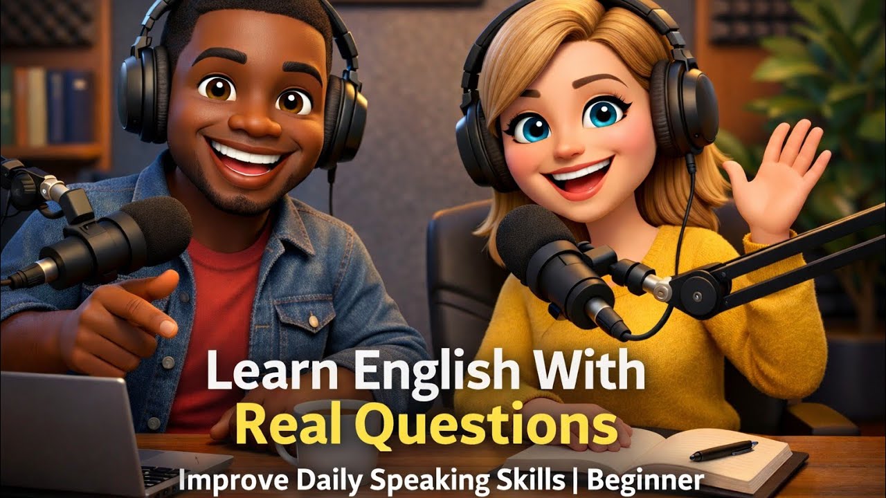 Learn English With Real Questions | Improve Daily Speaking Skills | Beginner