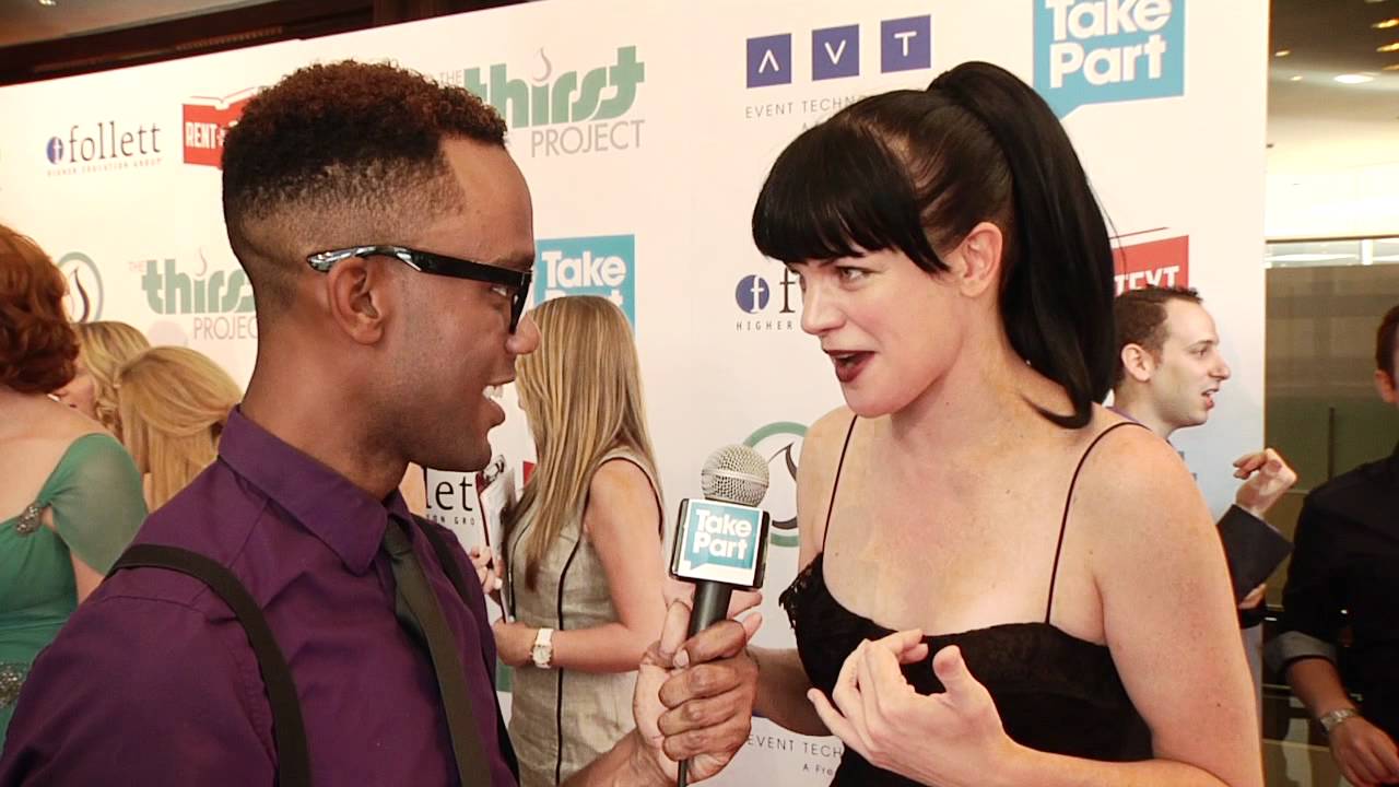 Pauley Perrette (NCIS) Red Carpet Interview ⎢Thirst Gala⎢TakePart TV