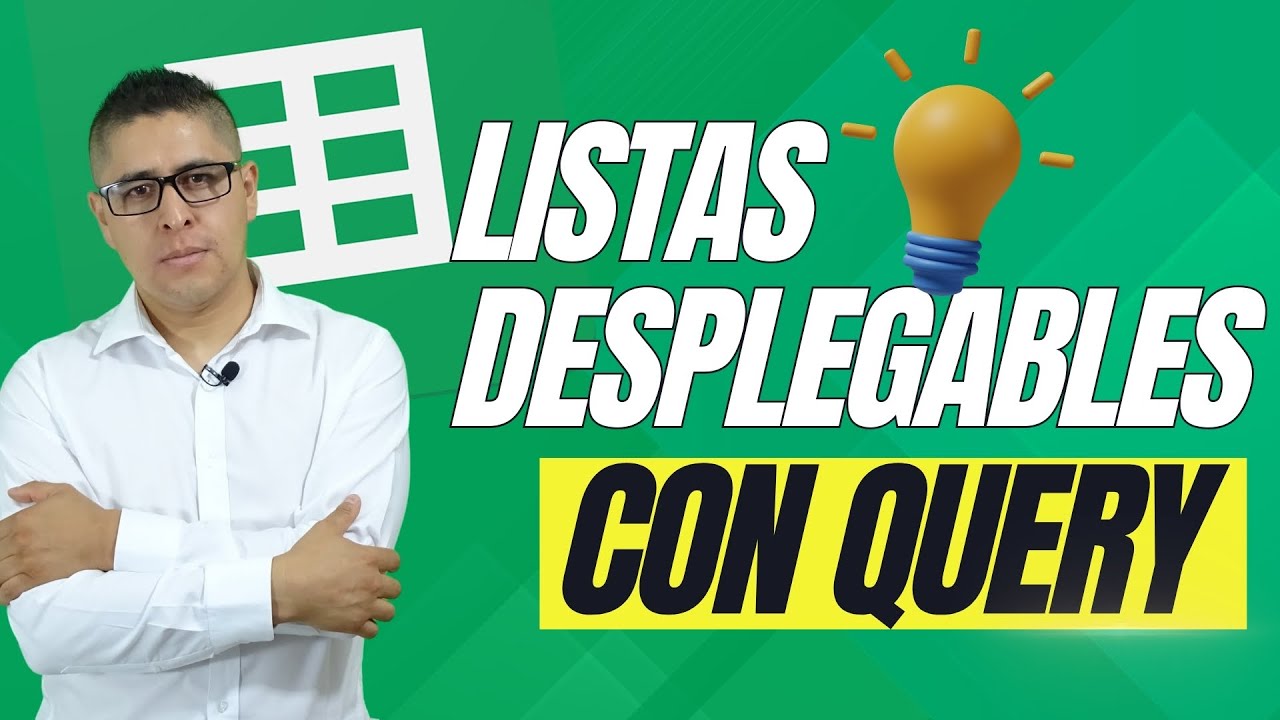Cómo Usar QUERY en Google Sheets para Filtrar Datos desde LISTAS DESPLEGABLES
