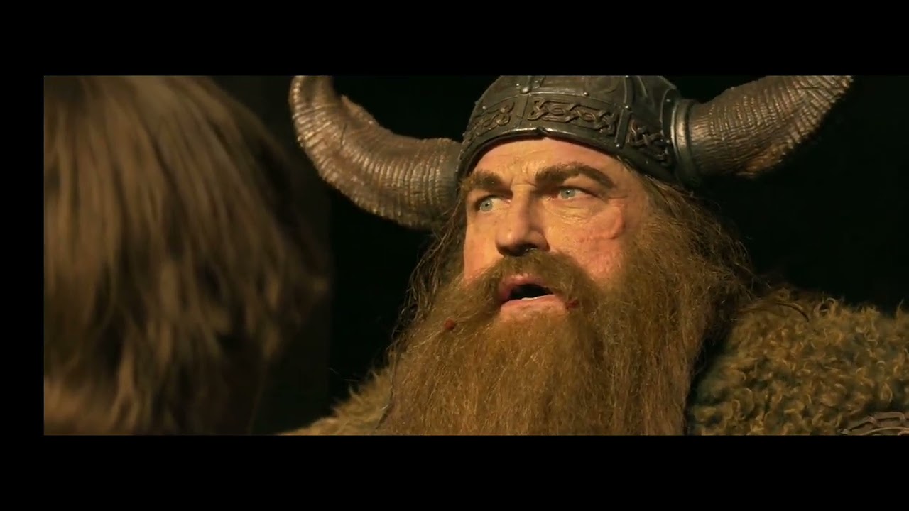 Stoick and Hicucp were arguing but then a sad scene happened.(httyd live action)
