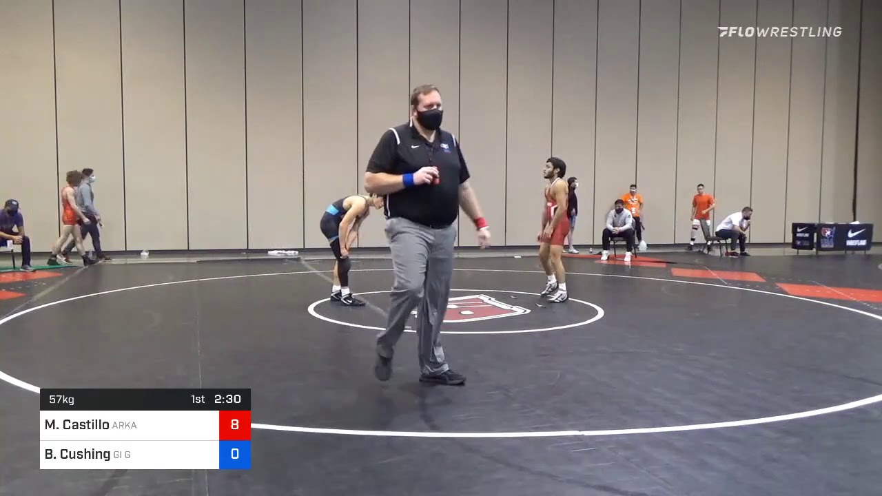 57 Kg Consolation Marcus Castillo Arkansas RTC Vs Blake Cushing GI Grapplers