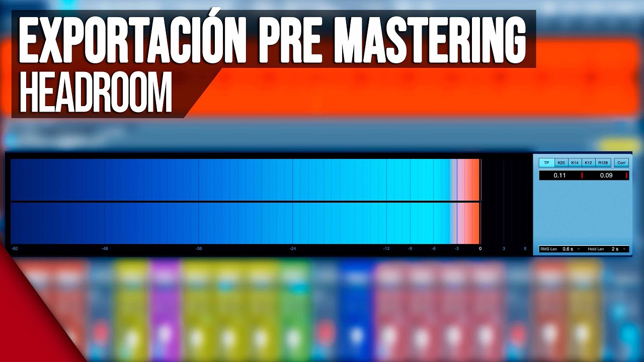 🎚 ¿A que NIVEL exportar para MASTERING? (El Headroom y el Rango Dinámico)