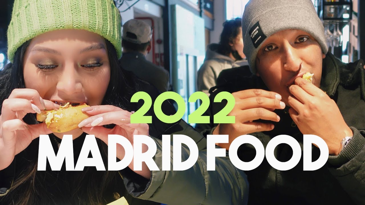 Delicious breakfast, lunch, and dinner in Madrid Spain 🇪🇸