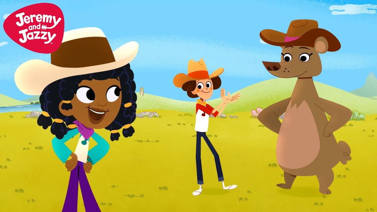 Квадратные танцы 🤠 Кантри-песни для детей 🤠 Джереми и Джаззи