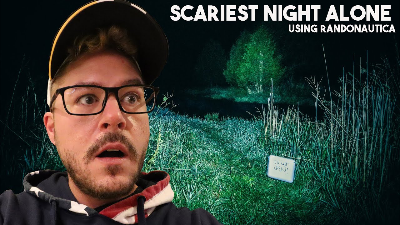 SCARIEST NIGHT OF MY LIFE USING RANDONAUTICA ALONE IN THE WOODS **TERRIFYING**
