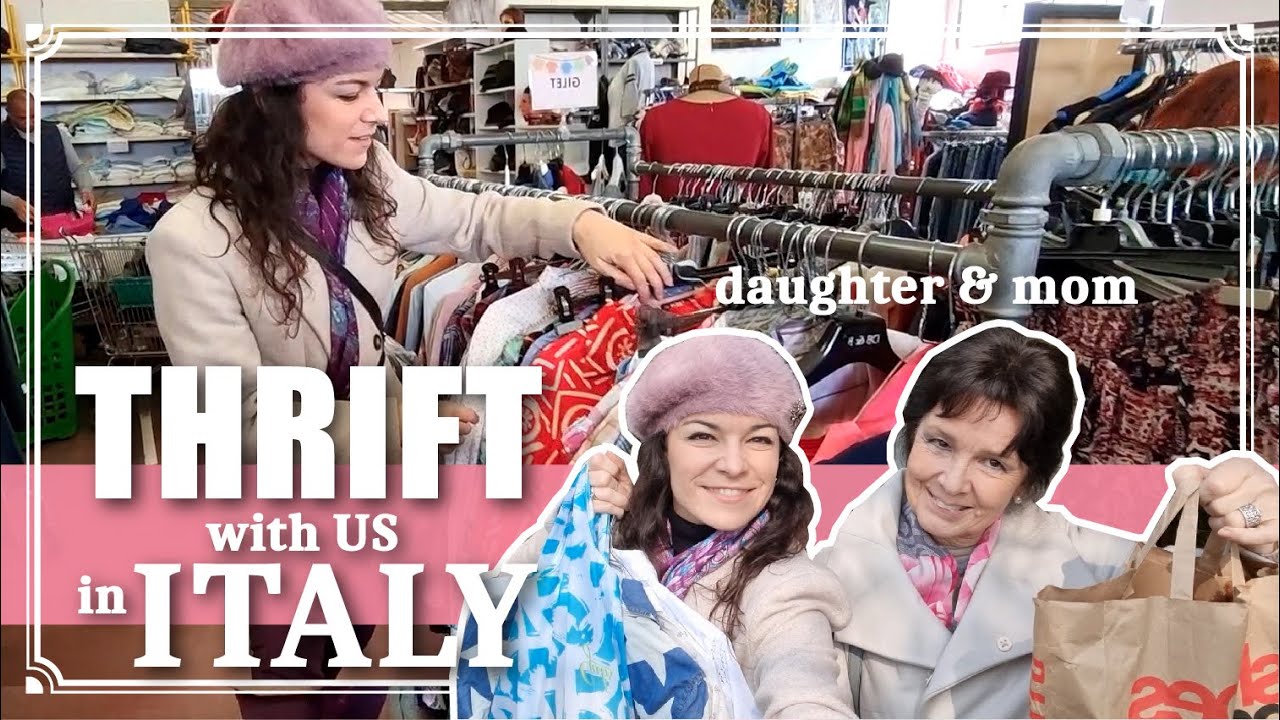 Экономные приключения в Италии | Приходите с нами за покупками в CHARITY SHOP!
