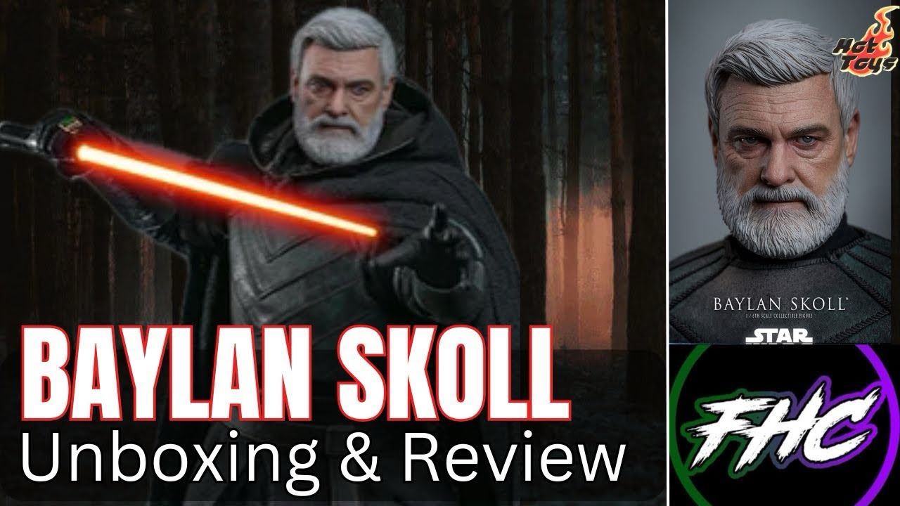 Hot Toys Unboxing!! Baylan Skoll TMS125