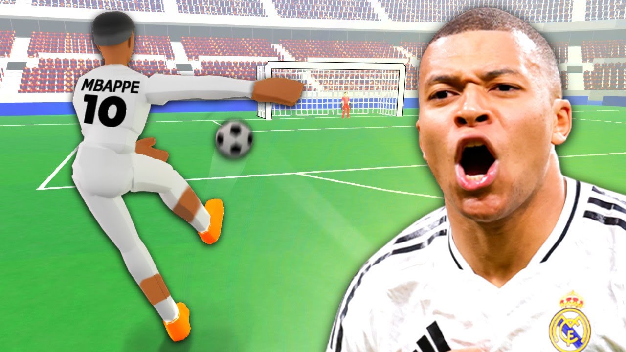KYLIAN MBAPPE in Realistic Street Soccer! (Roblox)