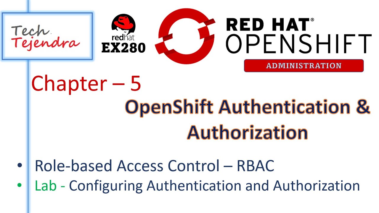 Управление доступом на основе ролей OpenShift — RBAC (Администрирование OpenShift, часть 5) RedHa...