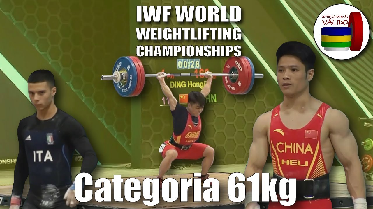 IWF Worlds Resumen | Cat 61 | Hampton Morris Record Mundo Junior , Li Fabin, Sergio Massida