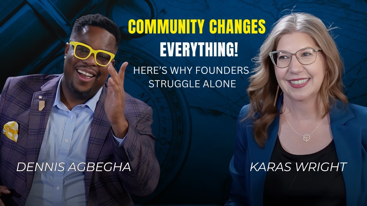 Why Founders Struggle, and How Community, Planning, and Humility Change Everything