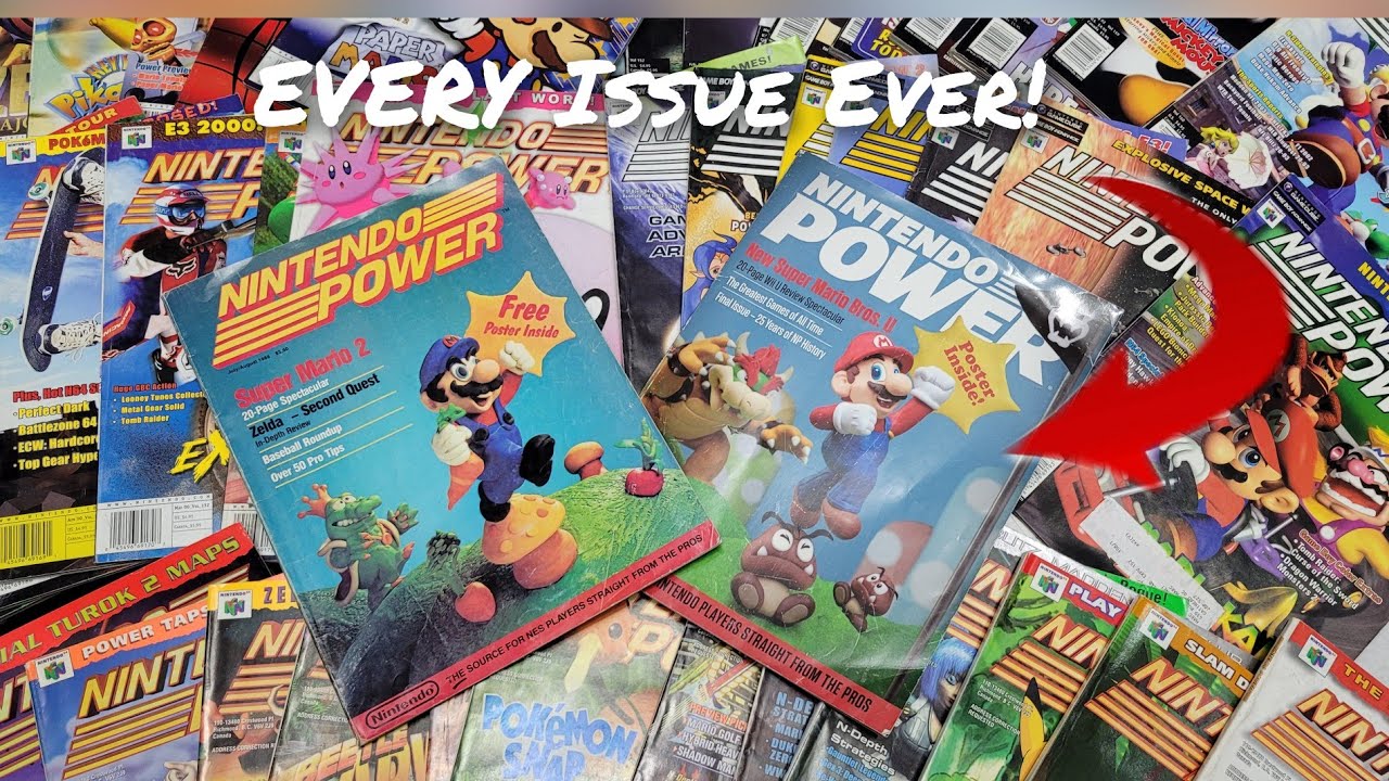 Every Nintendo Power Magazine Ever! | Console Collector