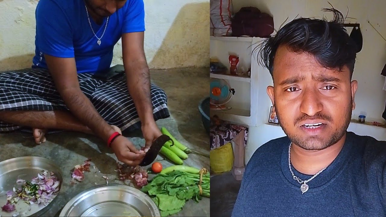 Aaj Ham Sabji Banaen Aalu Palak Aur Pakodi 😁