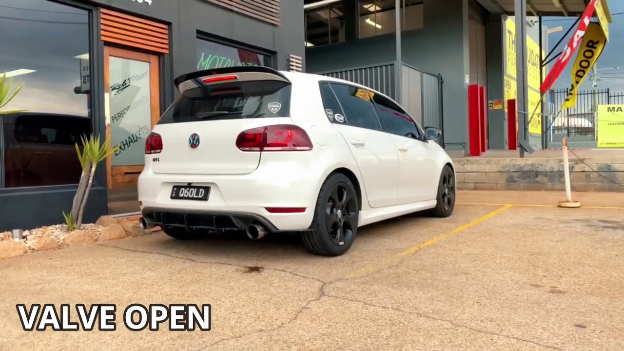 VW GOLF GTI - Custom Valved Bypass Cat Back Exhaust