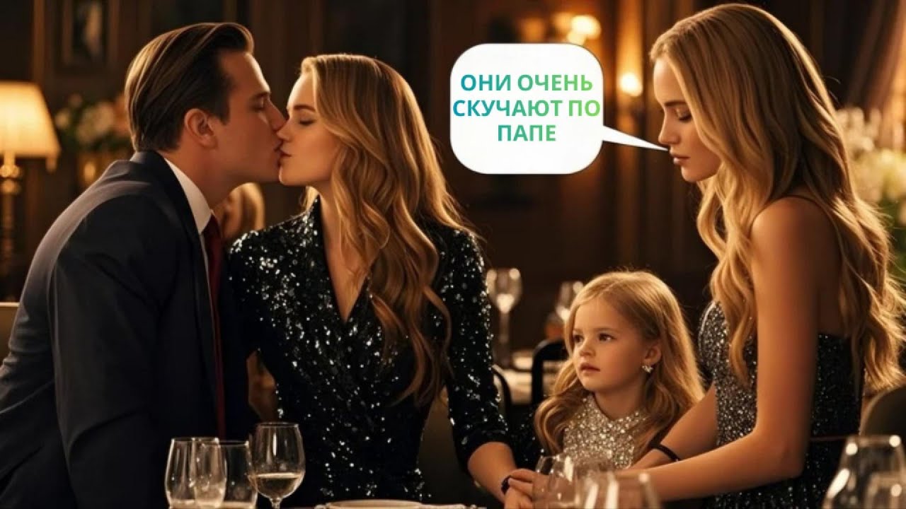 миллионер хотел поцеловать её, но появилась бывшая с близнецами: они скучают по папе очень сильно !