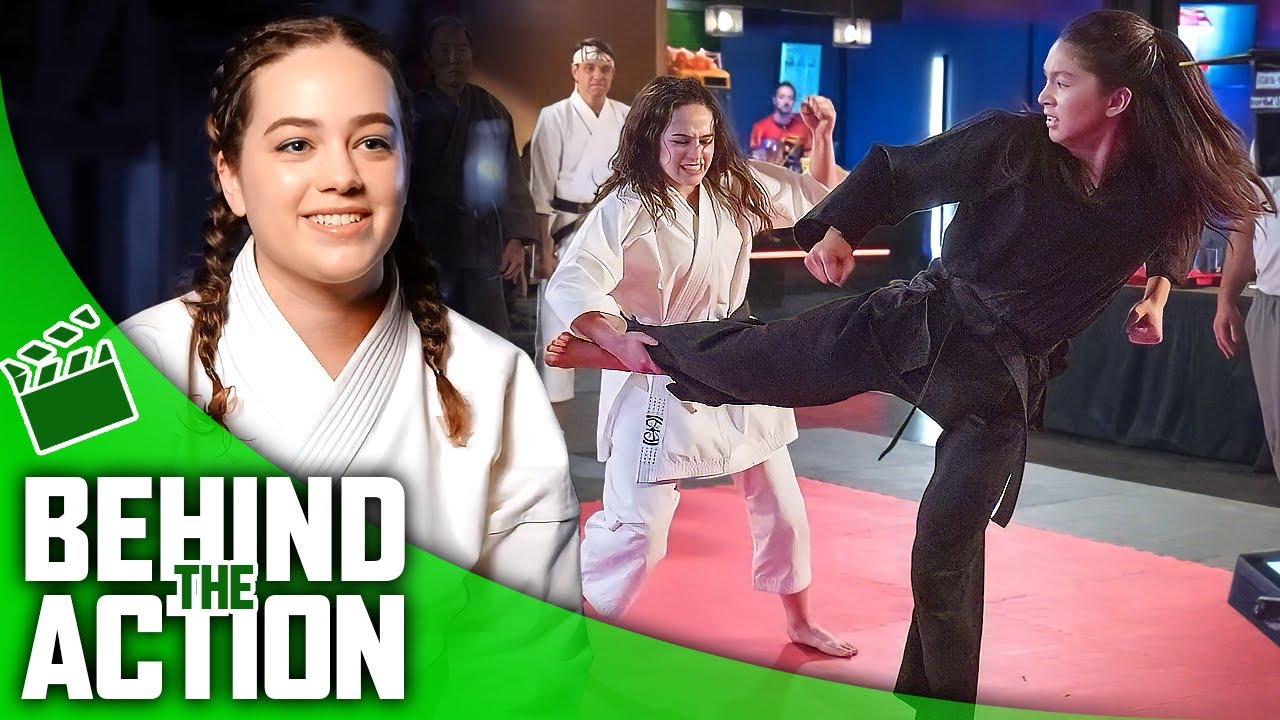 COBRA KAI | Behind the Fight with Mary Mouser (Sam LaRusso)