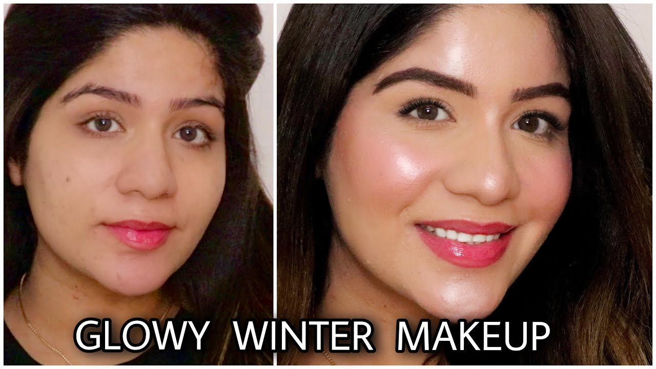 STEP BY STEP WINTER MAKEUP TUTORIAL FOR DRY SKIN