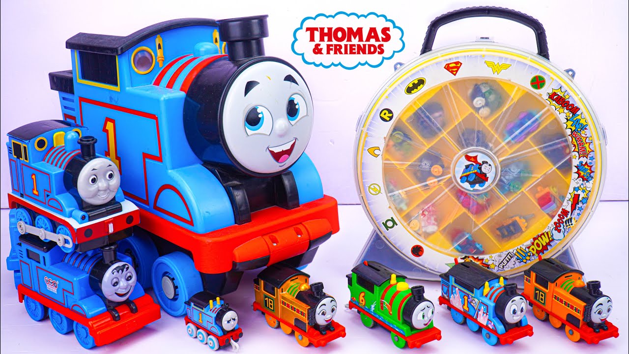 🚂💙 Thomas & Friends Track Toys Collection ASMR | Minis Dc Friends Collector Case 🚂🌈 Epic Toy Battle