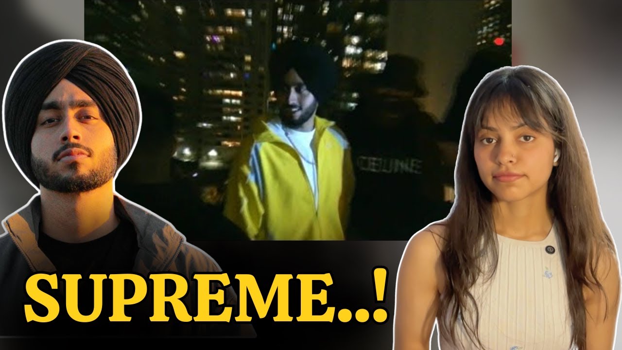 Shubh - Supreme (МУЗЫКАЛЬНОЕ ВИДЕО) @Reactionmasala #punjabireaction