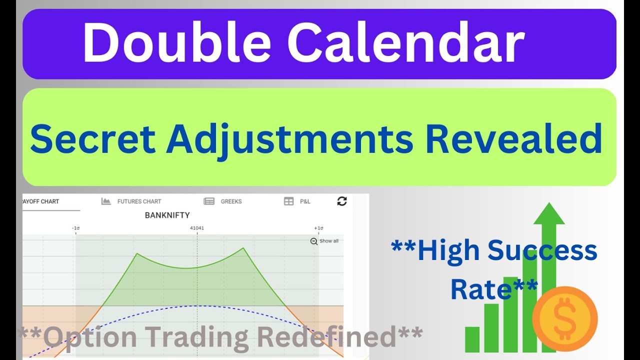 Double Calendar Adjustments | 90%+ Success Rate | Advanced Adjustments