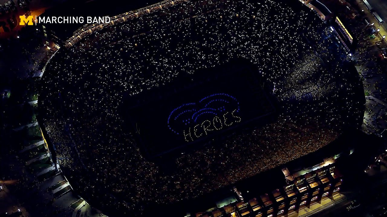 "We Remember" (MC) - Michigan vs Washington - Sept 11, 2021 - Michigan Marching Band