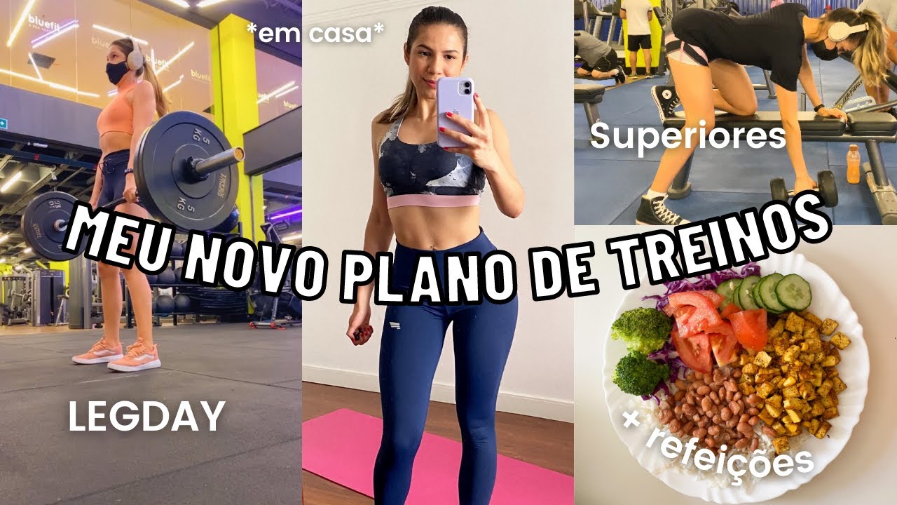 MINHA SEMANA COMPLETA DE TREINOS | Minha rotina de treinos *atualizada dezembro 2021*