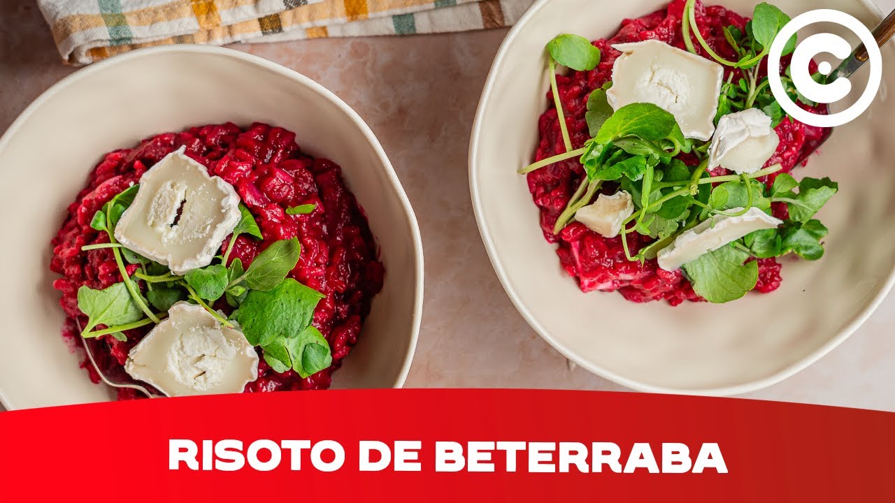 Maravilhoso Risoto de Beterraba
