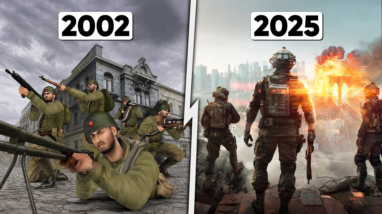 Evolution Of Battlefield Games [2002-2025]