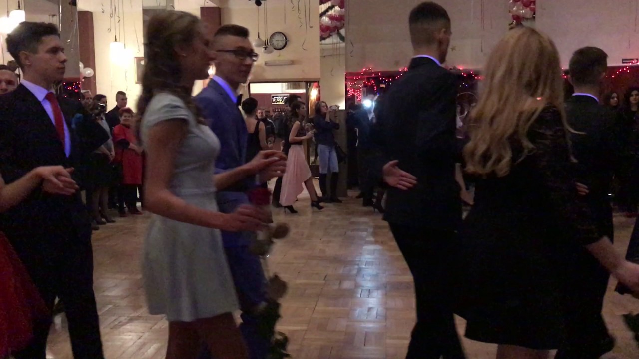 Studniówka 2017  ZSS w Łodzi- Polonez