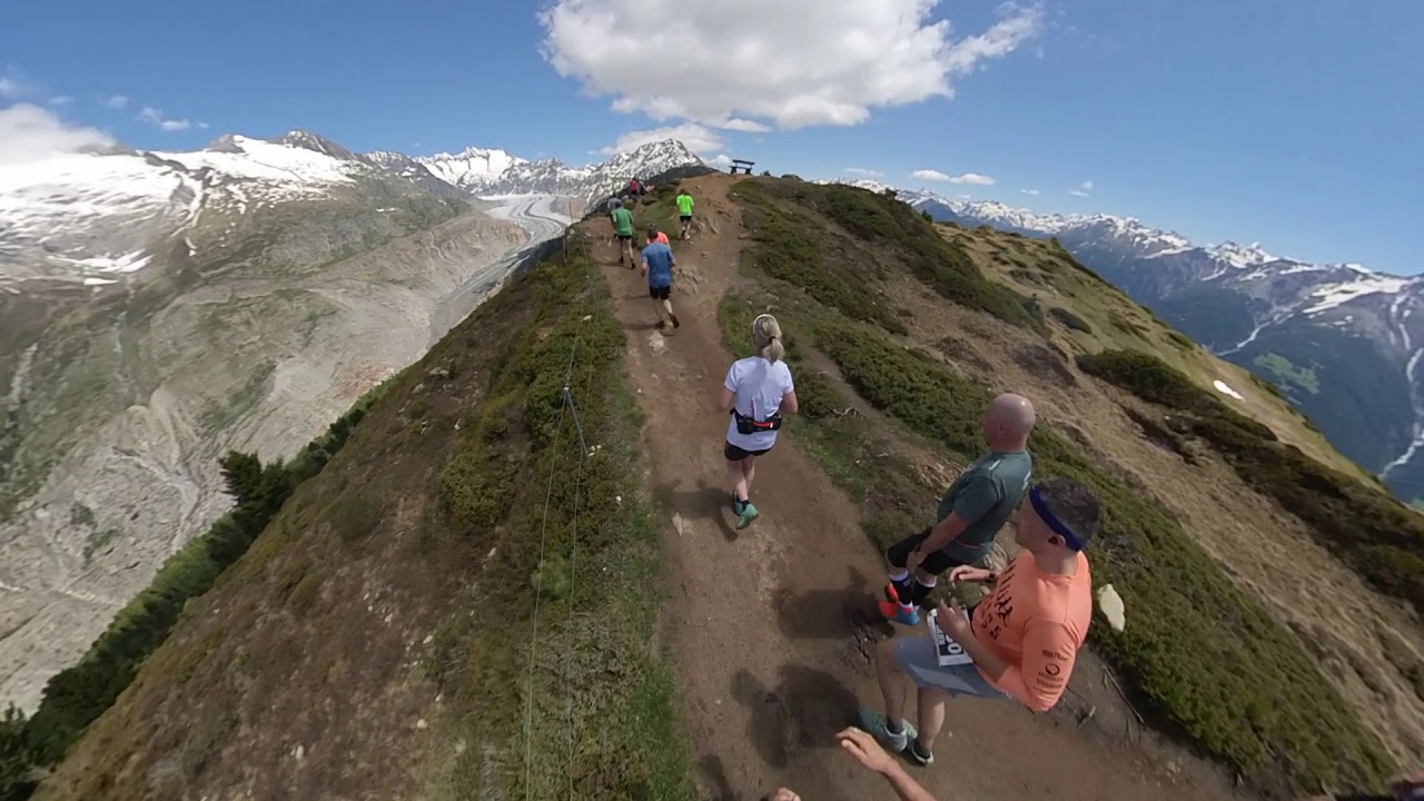 Aletsch halbmarathon 2019 - Hanna & Olivier G.