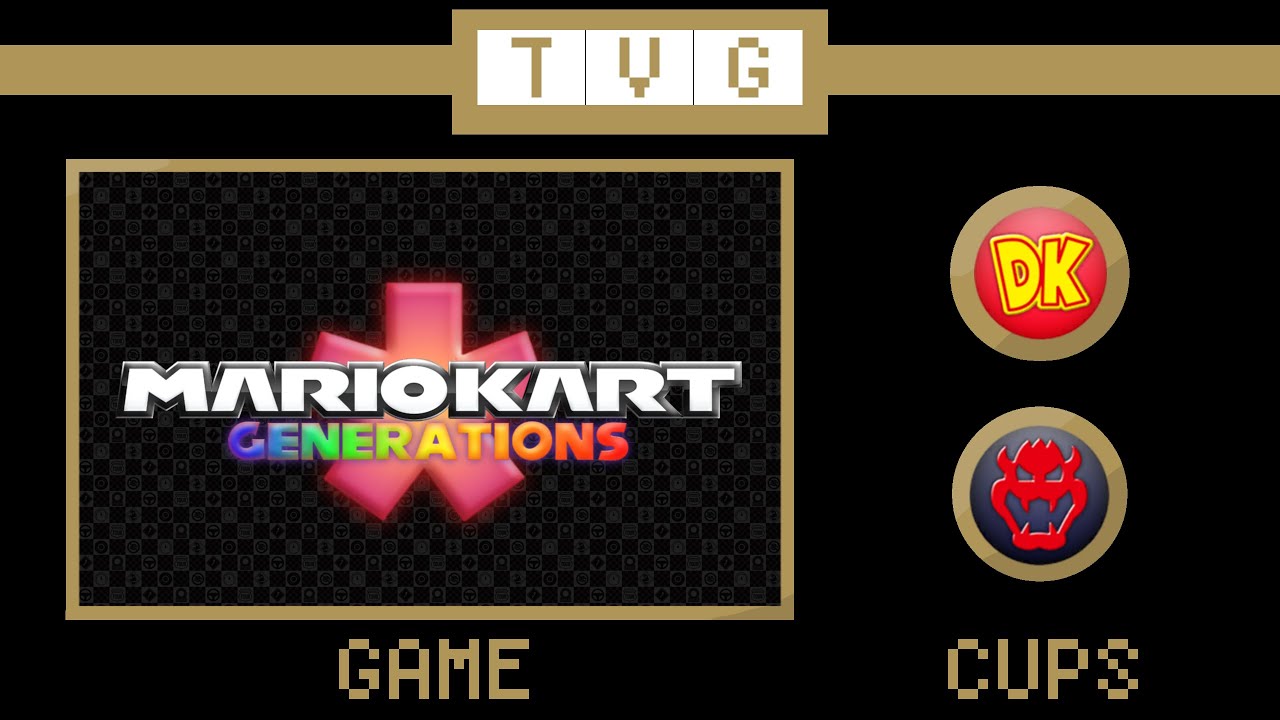 Mario Kart Generations: DK and Bowser Cups