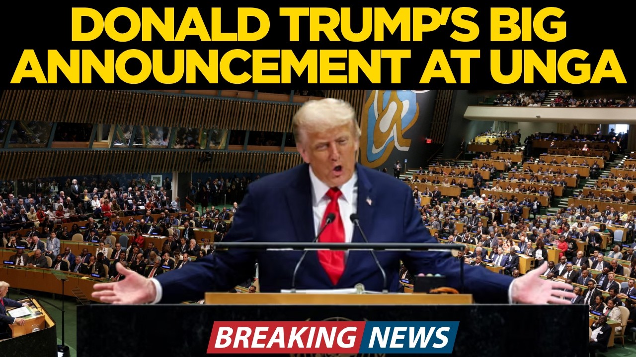 Trump UNGA Speech LIVE: Trump Addresses UN General Assembly Amid US-Iran War | West Asia War
