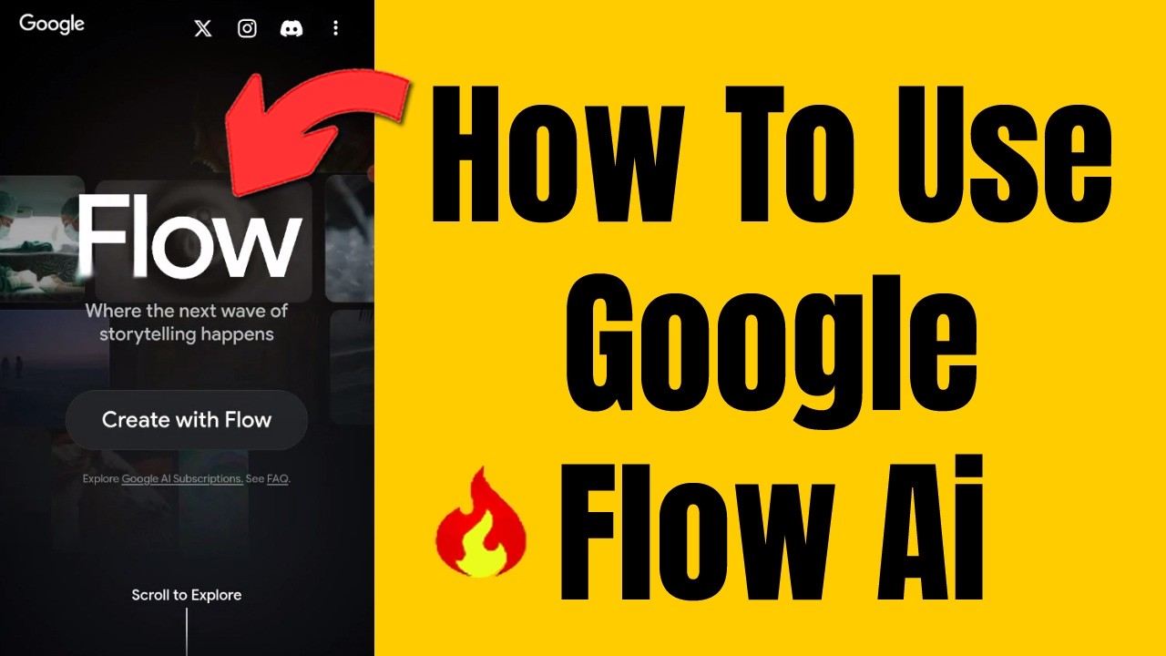 Как использовать Google Flow AI #flowai #googleflow