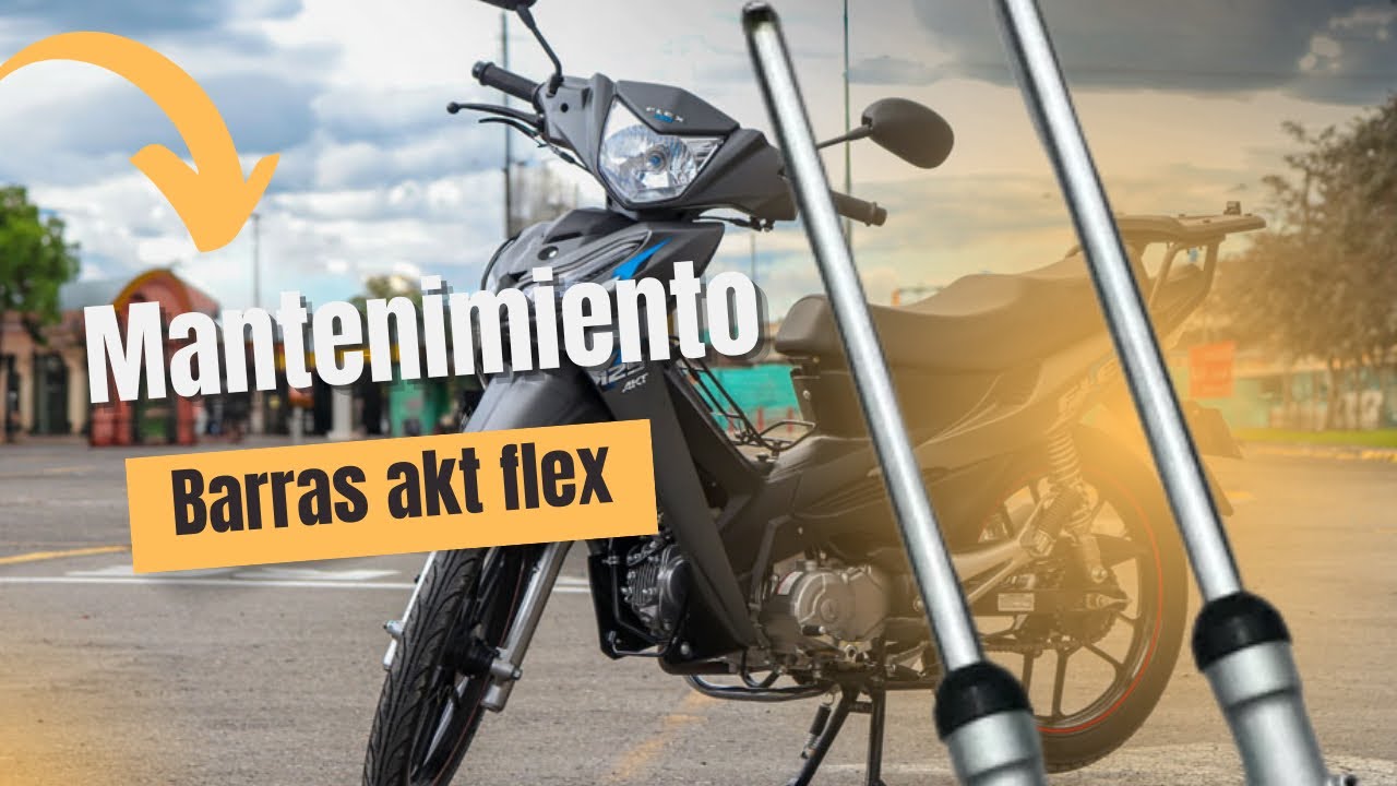 Mantenimiento barras akt flex 125 | hazlo tu mismo 