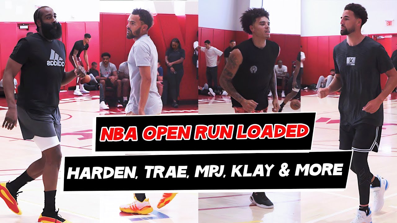 James Harden, Trae Young, Klay Thompson,  Lester Quinone sand more GO CRAZY at this NBA Open Run 👀🔥