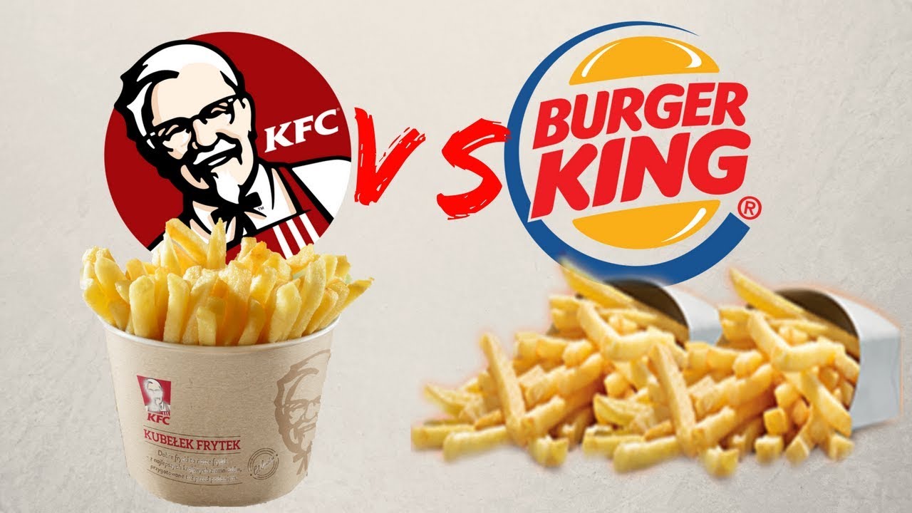 PORÓWNANIE FRYEK Z KFC Z FRYTKAMI Z BURGER KING #9