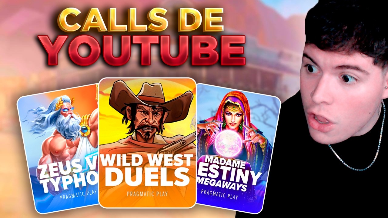 JUGANDO CALLS DE YOUTUBE🤩🎰💸