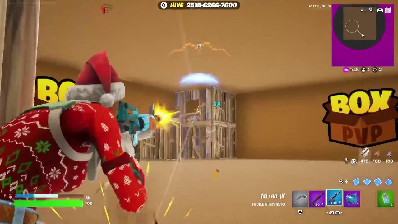 BOX PVP SU FORTNITE COL MIO AMICO FEDE RICCHIO
