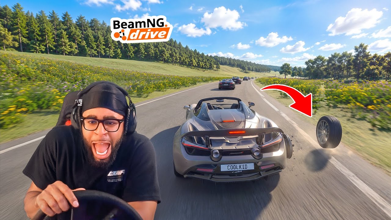 Этот мод для BeamNG.drive вызывает у меня ЖУТКУЮ ТРЕВОГУ лмаооо | Мод на случайные поломки