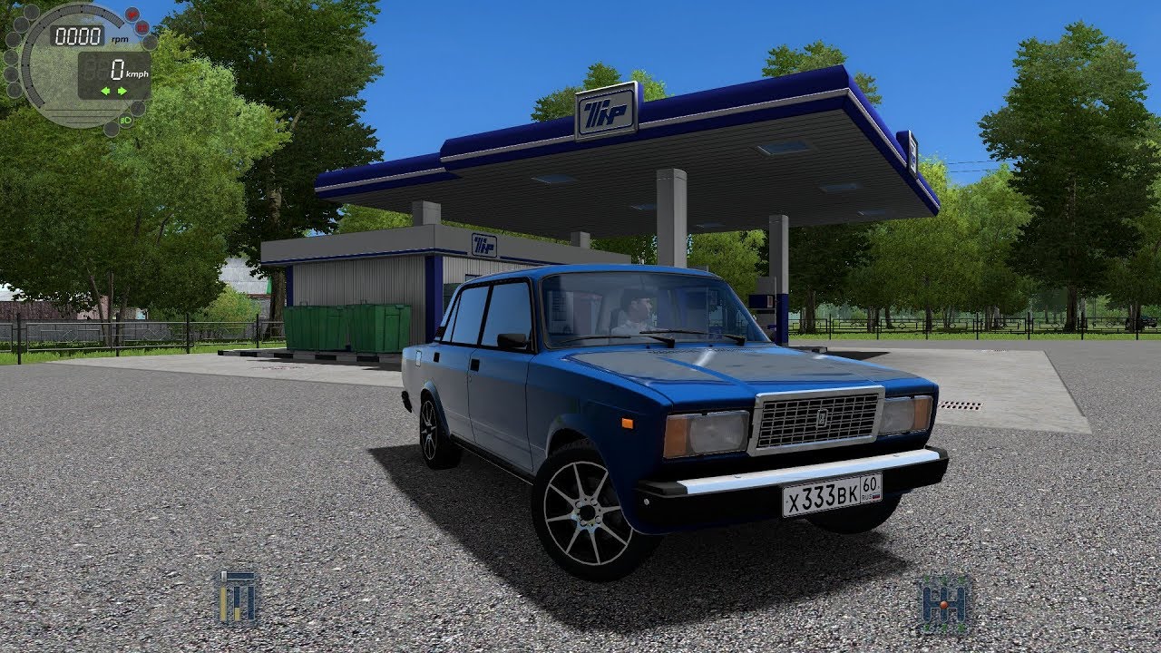City Car Driving - Vaz Lada 2107 + UPDATE FUEL CONSUMPTION